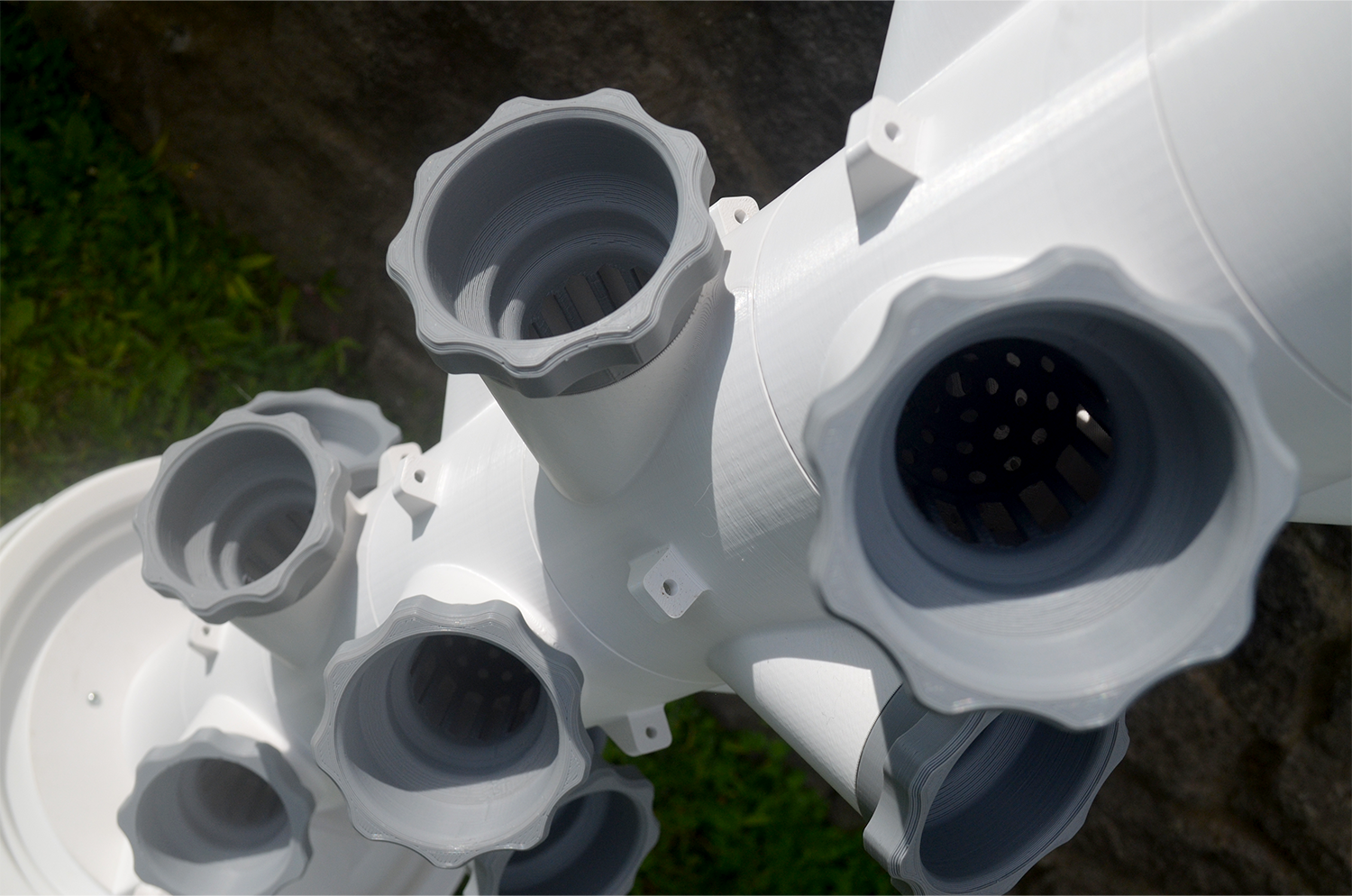 Torre de hidroponia inteligente (Wi-Fi)