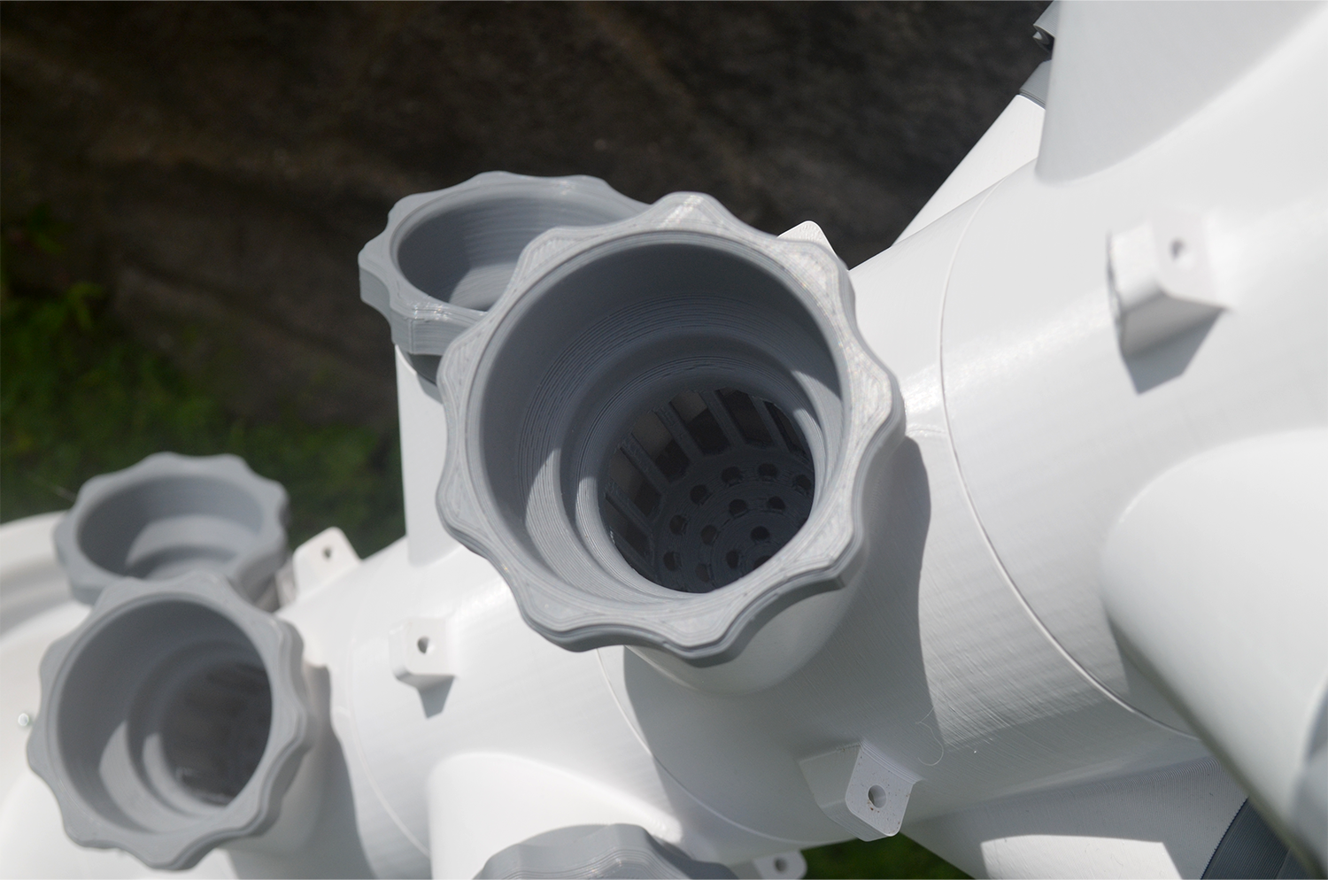 Torre de hidroponia inteligente (Wi-Fi)