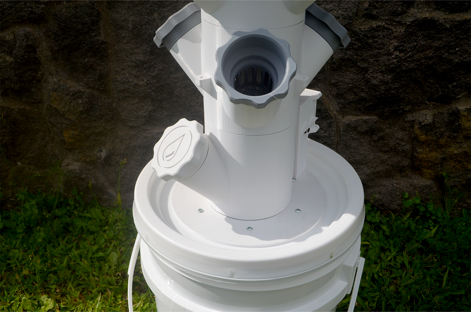 Torre de hidroponia inteligente (Wi-Fi)